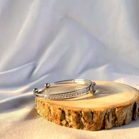 18K Gold Plated Silver Evil Eye Kada